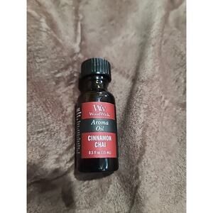WoodWick Cinnamon Chai Highly Fragranced Aroma Oil 0.5 Oz. Rare Htf